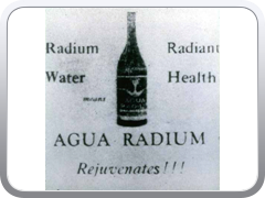 Ah, nothing like water mixed with a little radium to get you going