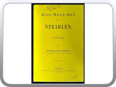 On December 28, 1895 Roentgen gave his preliminary report Uber eine neue Art von Strahlen (On A New Kind of Rays) to the president of the Wurzburg Physical-Medical Society, accompanied by experimental radiographs and by the image of his wife's hand. 